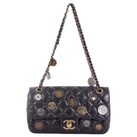 chanel coin medallion flap bag|vintage Chanel handbags.